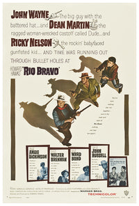 Rio Bravo - John Wayne - 1959 - Movie Poster