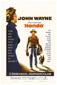 Hondo - John Wayne - 1953 - Movie Poster