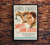 Johnny Come Lately 1943 - James Cagney - US - Classic Movie Poster