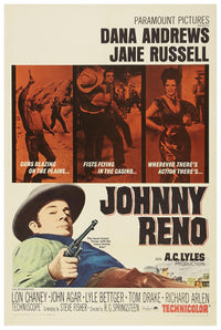 Johnny Reno 1966 - Vintage Classic Movie Poster