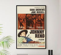 Johnny Reno 1966 - Vintage Classic Movie Poster