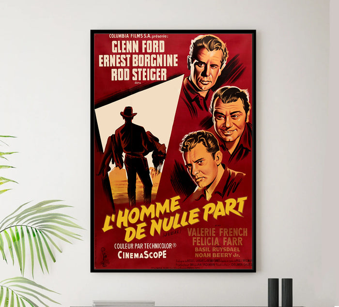 Jubal 1956 - France - Classic Movie Poster