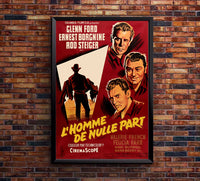 Jubal 1956 - Charles Bronson - France - Classic Movie Poster