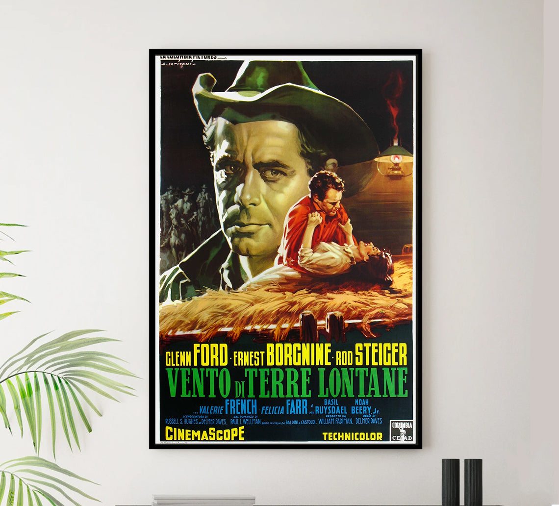 Jubal 1956 - Charles Bronson - Italy - Classic Movie Poster
