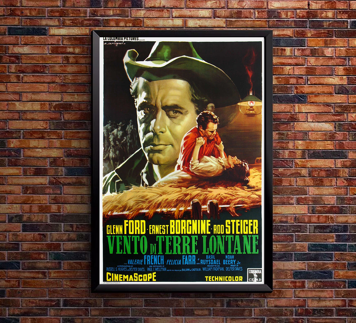 Jubal 1956 - Charles Bronson - Italy - Classic Movie Poster