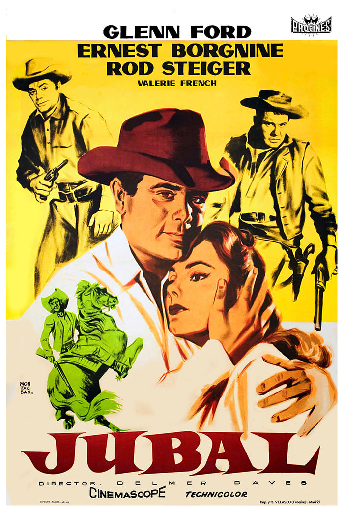 Jubal 1956 - Spain - Classic Movie Poster