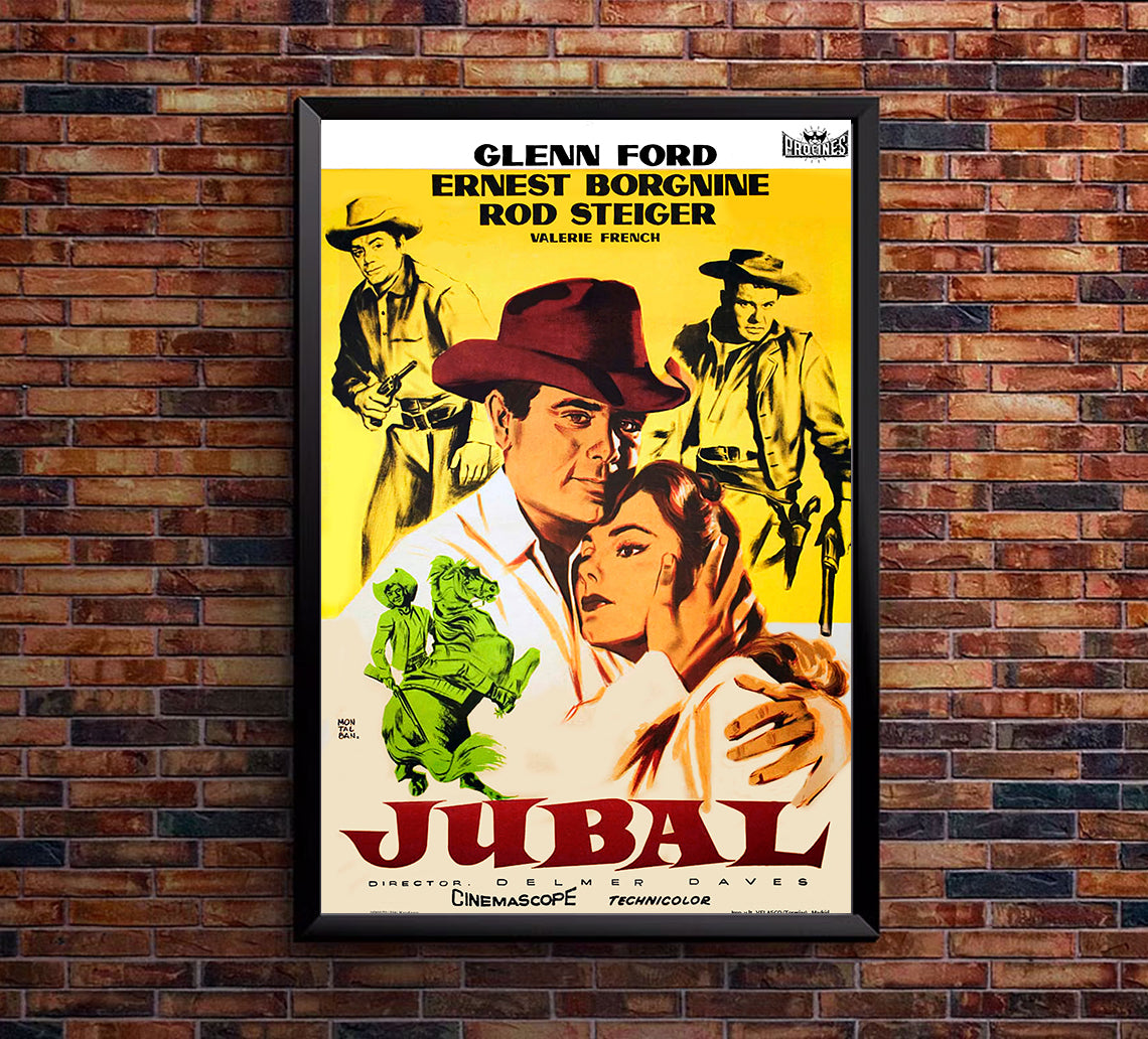 Jubal 1956 - Charles Bronson - Spain - Classic Movie Poster