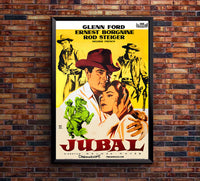 Jubal 1956 - Charles Bronson - Spain - Classic Movie Poster