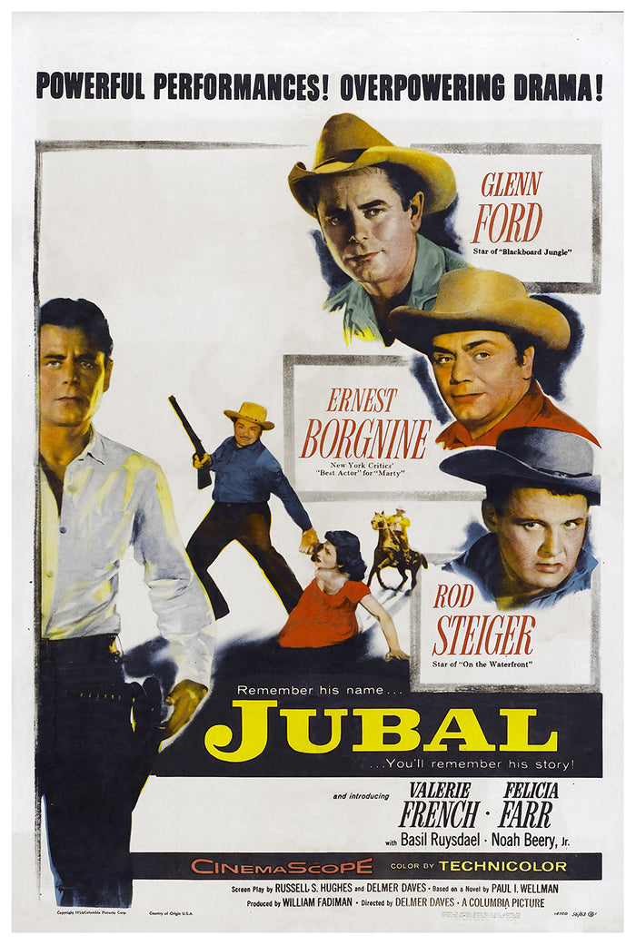 Jubal 1956 - US - Classic Movie Poster