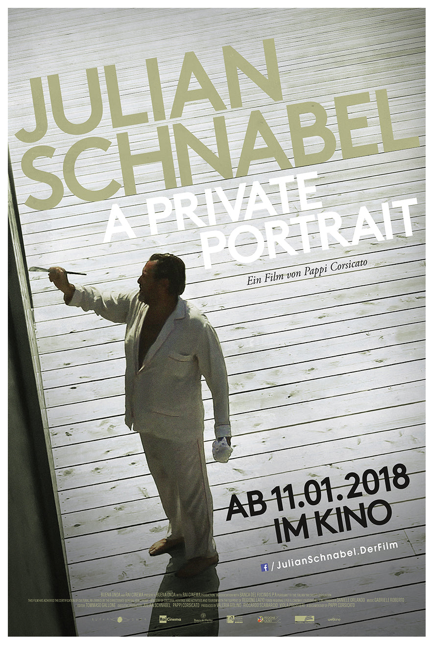 Julian Schnabel A Private Portrait 2017 - Al Pacino - Germany - Classic Movie Poster