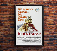 Julius Caesar 1970 - Charlton Heston - Vintage Classic Movie Poster
