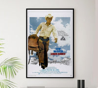 Junior Bonner 1972 - Steve McQueen - Vintage Classic Movie Poster