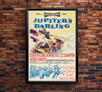 Jupiter's Darling 1955 - Esther Williams - US - Classic Movie Poster