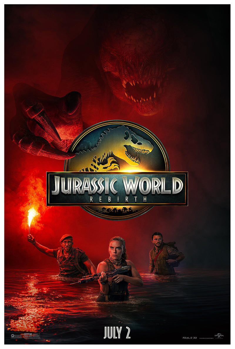 Jurassic World - Rebirth - 2025 - Movie Poster - US Release - Teaser #2