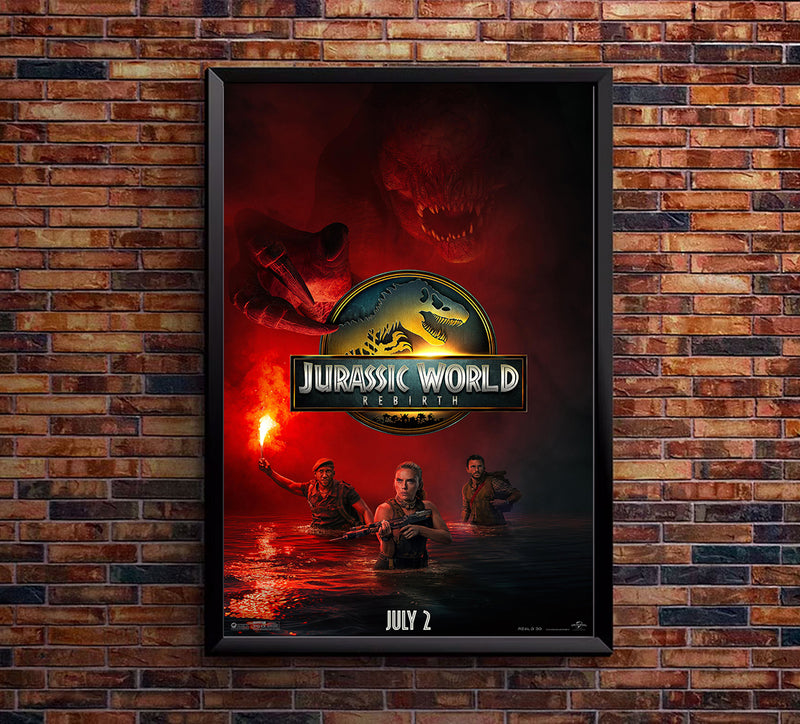 Jurassic World - Rebirth - 2025 - Movie Poster - US Release - Teaser #2