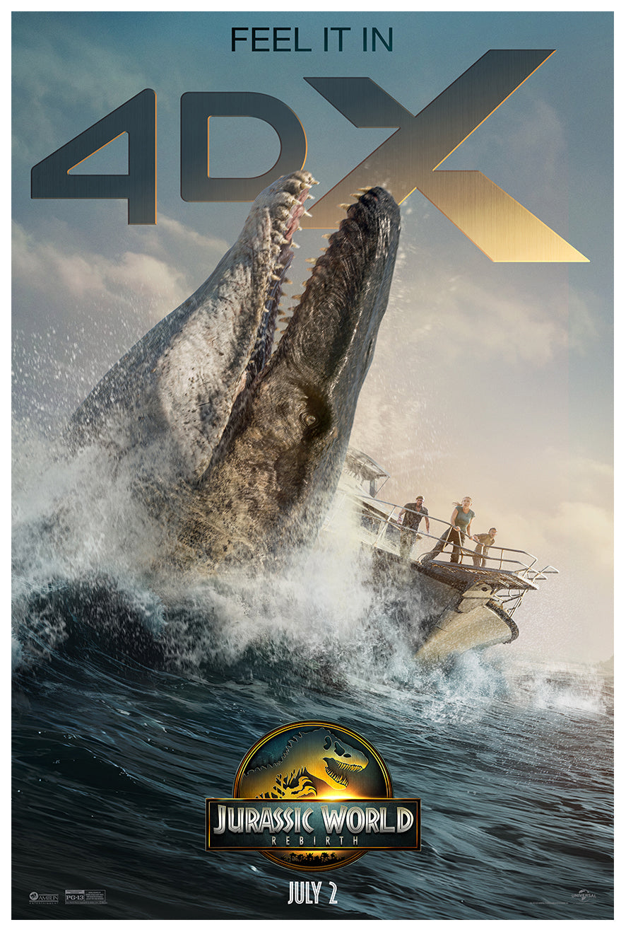 Jurassic World - Rebirth - 2025 - Movie Poster - US Release - Teaser #4