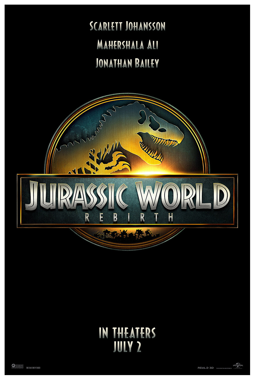 Jurassic World - Rebirth - 2025 - Movie Poster - US Release - Teaser #1