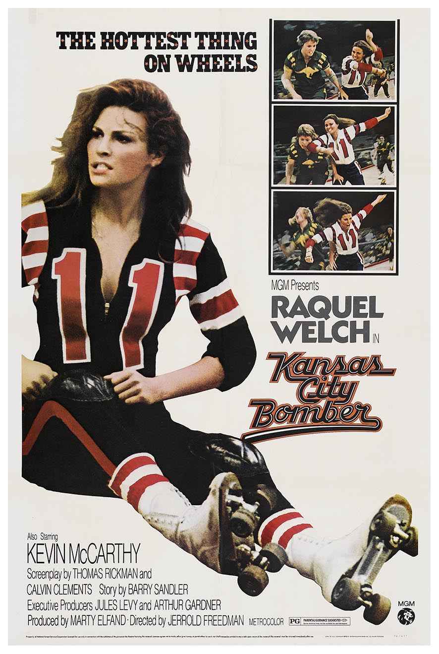 Kansas City Bomber 1972 - Classic Movie Poster