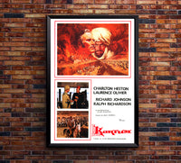 Khartoum 1966 - Laurence Olivier - Spain - Classic Movie Poster