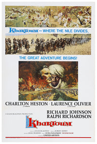 Khartoum 1966 - Laurence Olivier - US 3 - Classic Movie Poster
