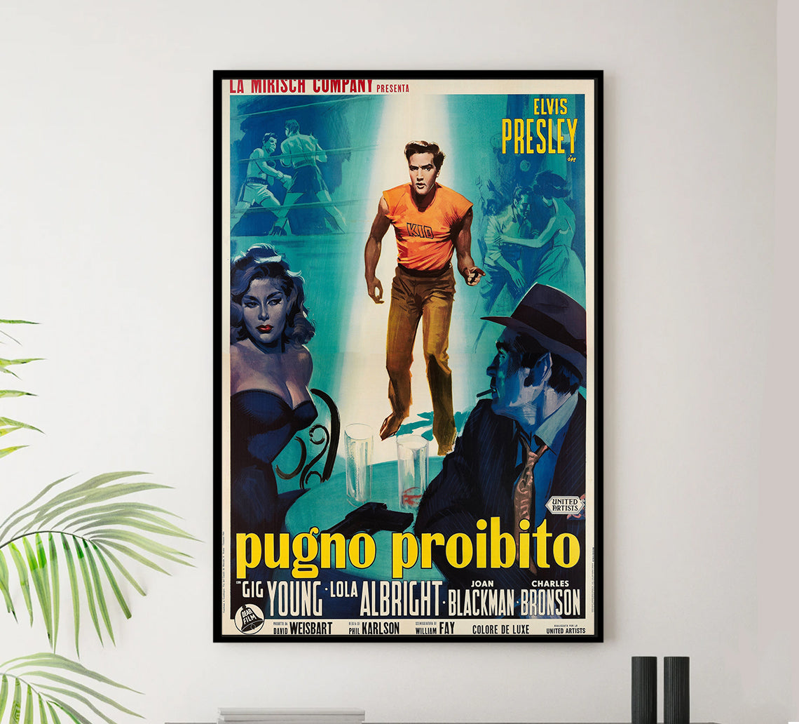 Kid Galahad 1962 - Italy - Classic Movie Poster
