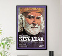 King Lear 1983 - Laurence Olivier - US - Classic Movie Poster