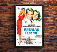 Kiss Them for Me 1957 - Cary Grant - Spain (2) - Classic Movie Poster