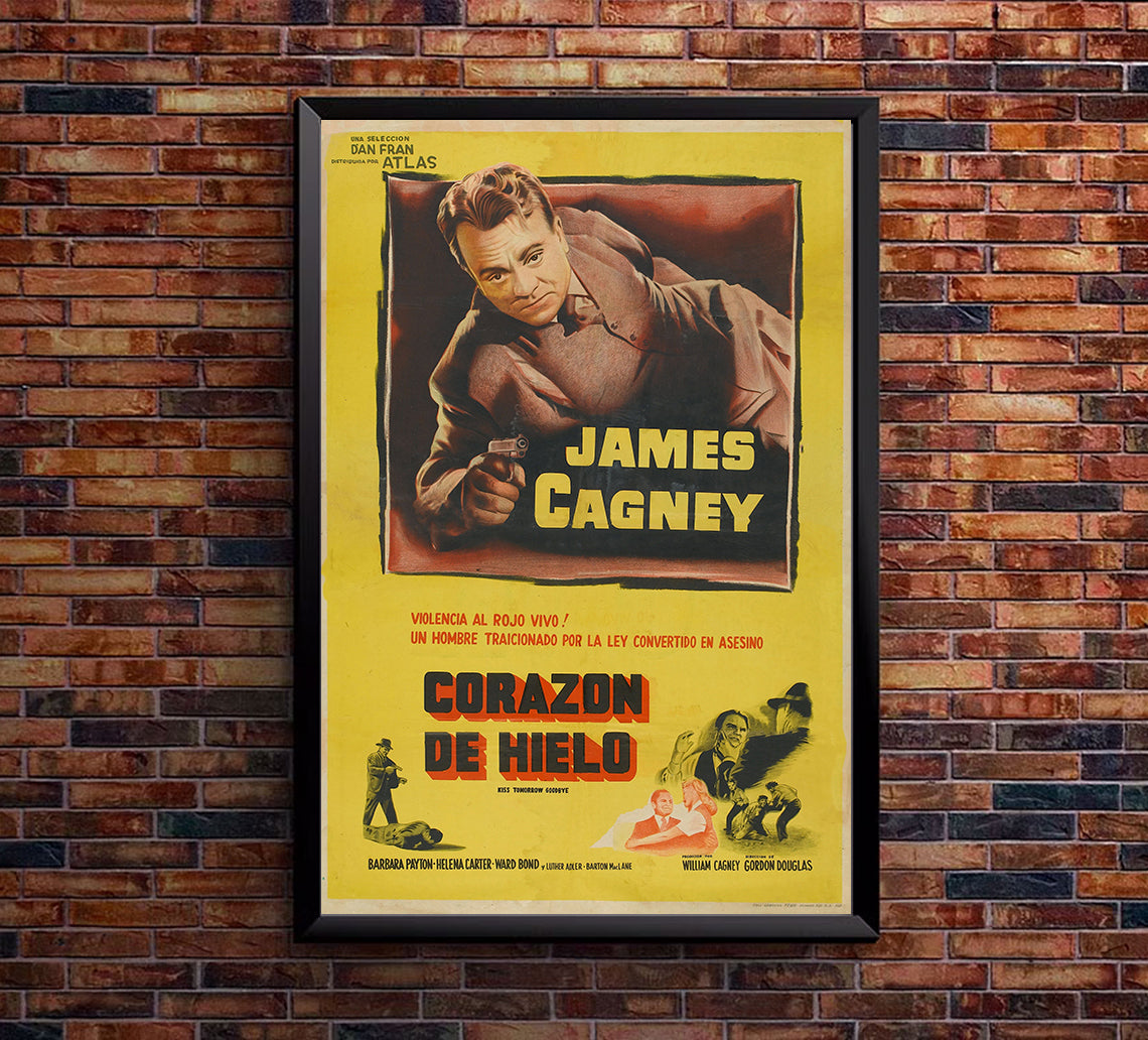 Kiss Tomorrow Goodbye 1950 - James Cagney - Spain - Classic Movie