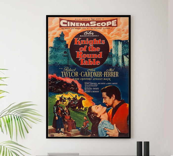 Knights of the Round Table 1953 v2 – Vintage Classic Movie Poster