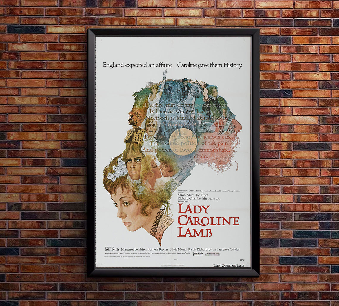 Lady Caroline Lamb 1972 - James Cagney - US - Classic Movie Poster