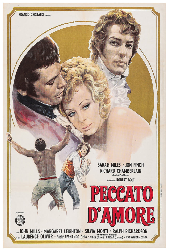 Lady Caroline Lamb 1972 - James Cagney - Italy - Classic Movie Poster