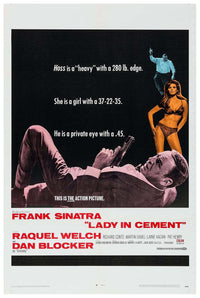 Lady in Cement 1968 - Classic Movie Poster