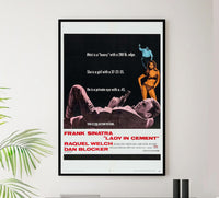 Lady in Cement 1968 - Classic Movie Poster