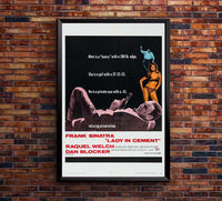 Lady in Cement 1968 - Classic Movie Poster