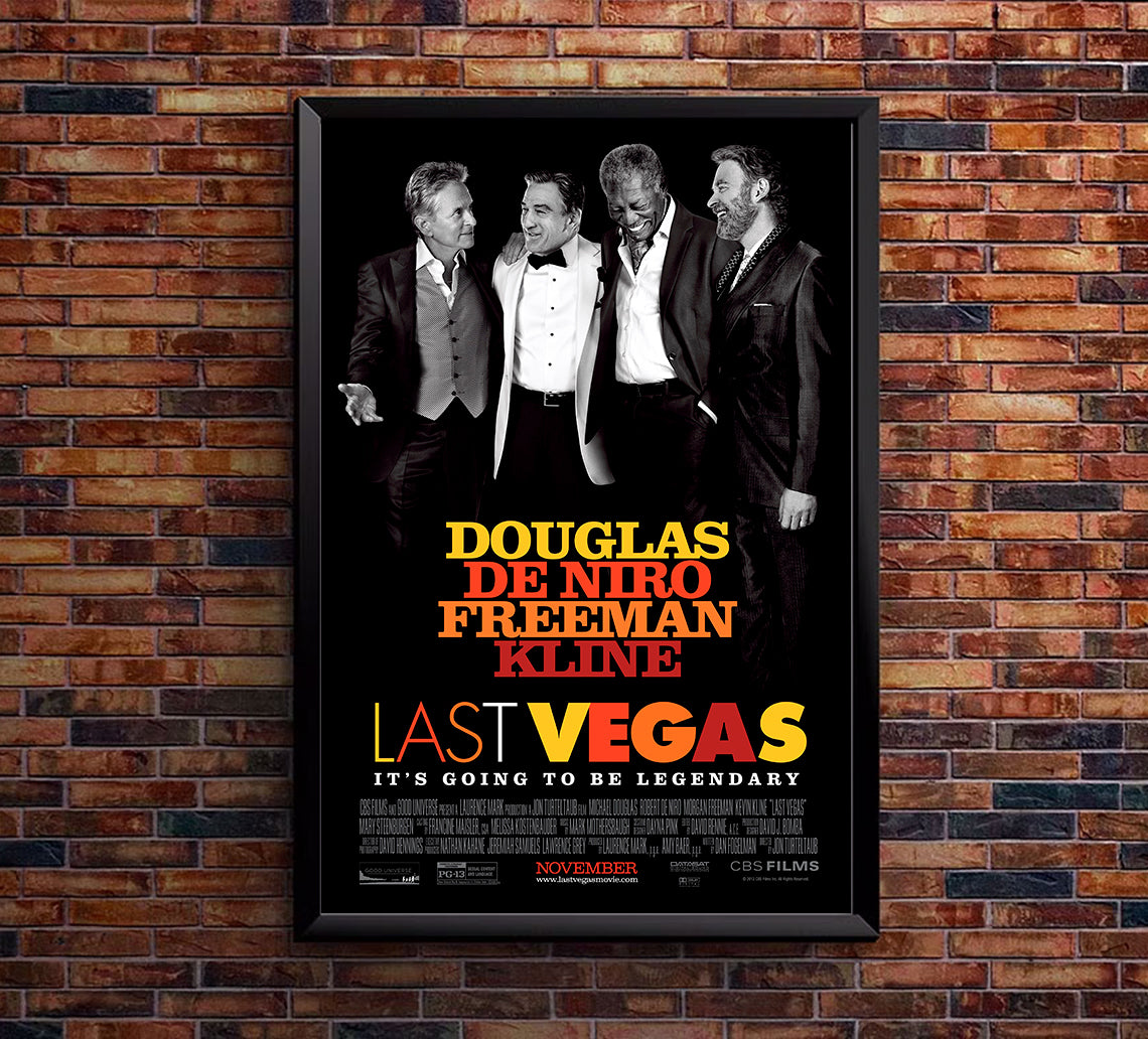 Last Vegas 2013 - Michael Douglas - US - Classic Movie Poster