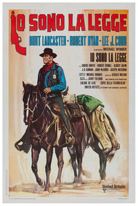 Lawman 1971 - Burt Lancaster - Italy - Classic Movie Poster