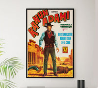 Lawman 1971 - Burt Lancaster - Turkey - Classic Movie Poster
