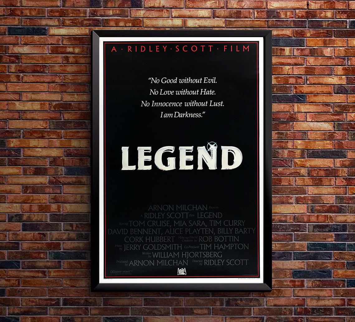 Legend 1985 v2 - Classic Movie Poster