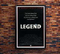 Legend 1985 v2 - Classic Movie Poster