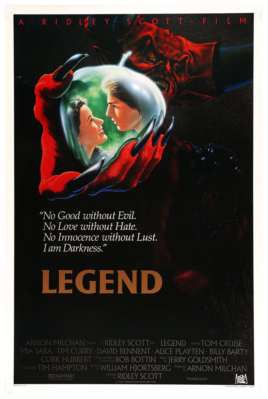 Legend 1985 v3 - Classic Movie Poster