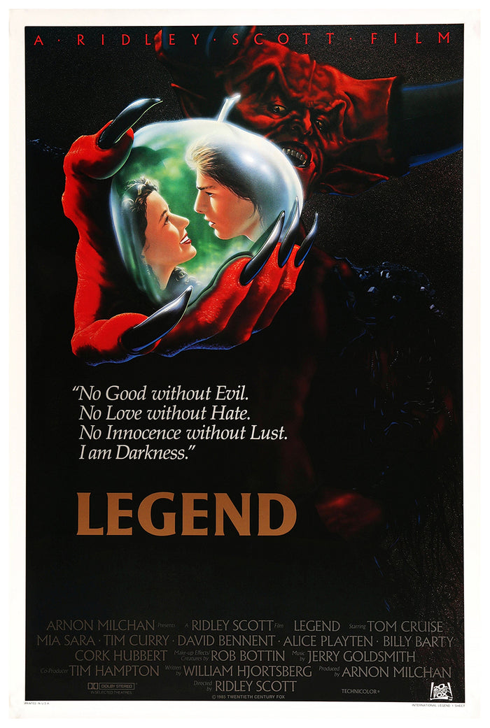 Legend 1985 v3 - Classic Movie Poster