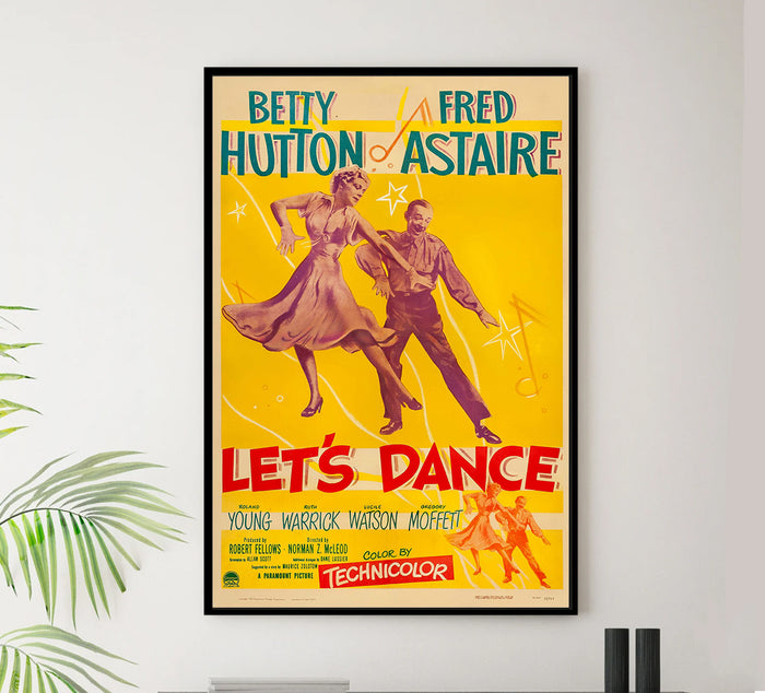 Let's Dance 1950 - US - Classic Movie Poster