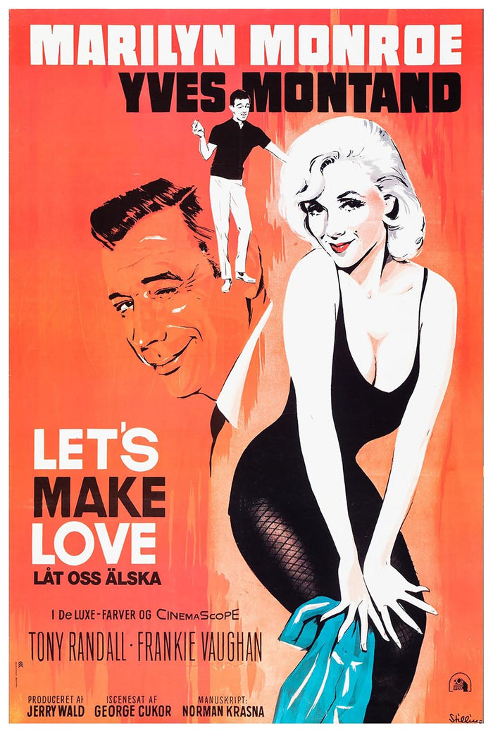 Let's Make Love 1960 - Dutch - Vintage Classic Movie Poster