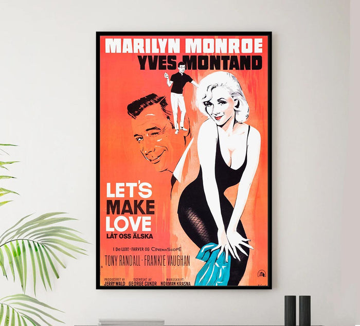 Let's Make Love 1960 - Dutch - Vintage Classic Movie Poster