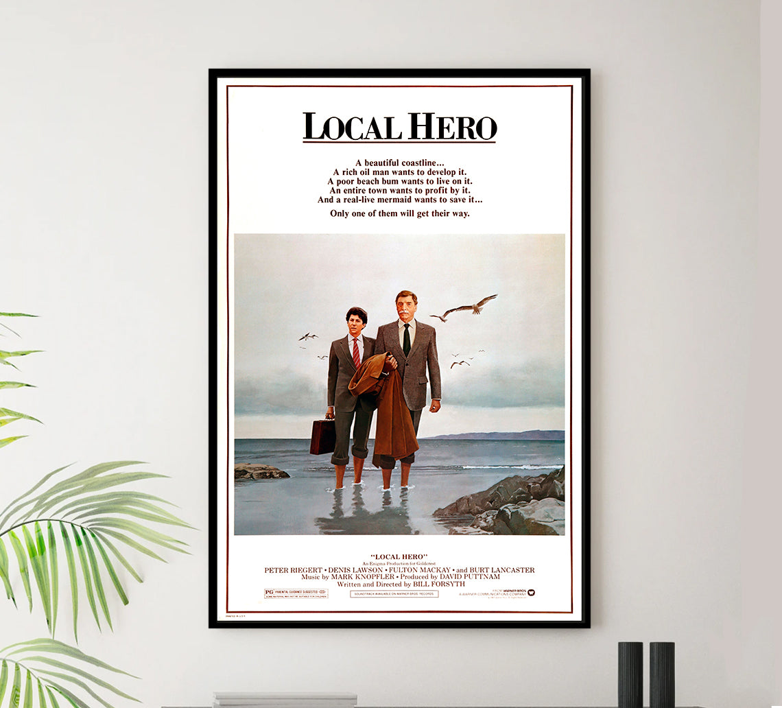 Local Hero 1983 - Burt Lancaster - US - Classic Movie Poster