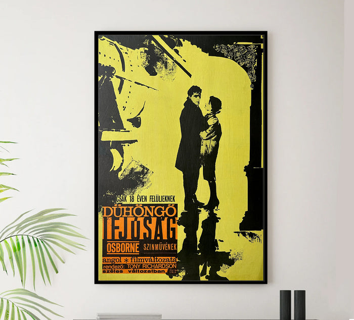 Look Back in Anger 1959 - Richard Burton - Hungary - Classic Movie Poster