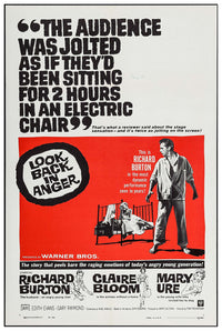 Look Back in Anger 1959 - Richard Burton - US - Classic Movie Poster