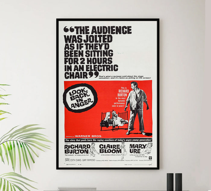 Look Back in Anger 1959 - Richard Burton - US - Classic Movie Poster