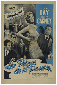 Love Me or Leave Me 1955 - James Cagney - France - Classic Movie Poster