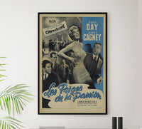 Love Me or Leave Me 1955 - James Cagney - France - Classic Movie Poster